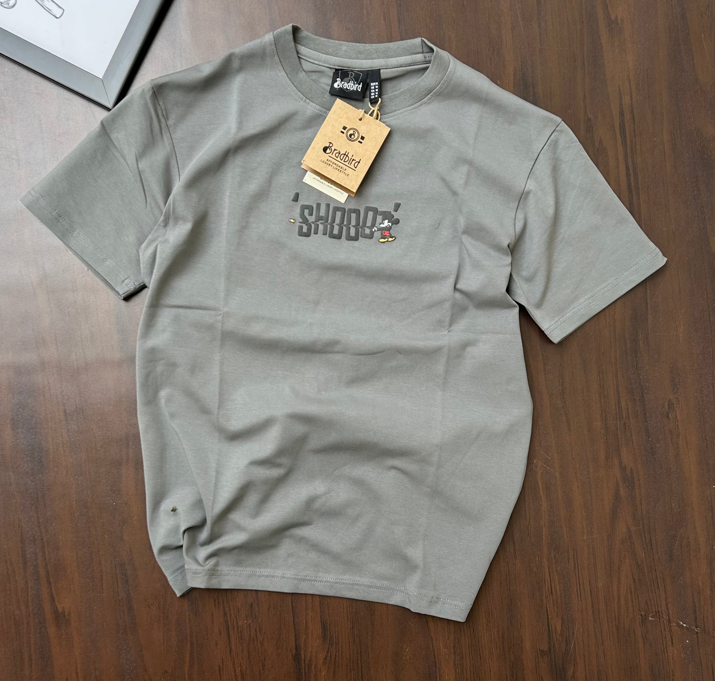 Bradbird Steel Grey Tee