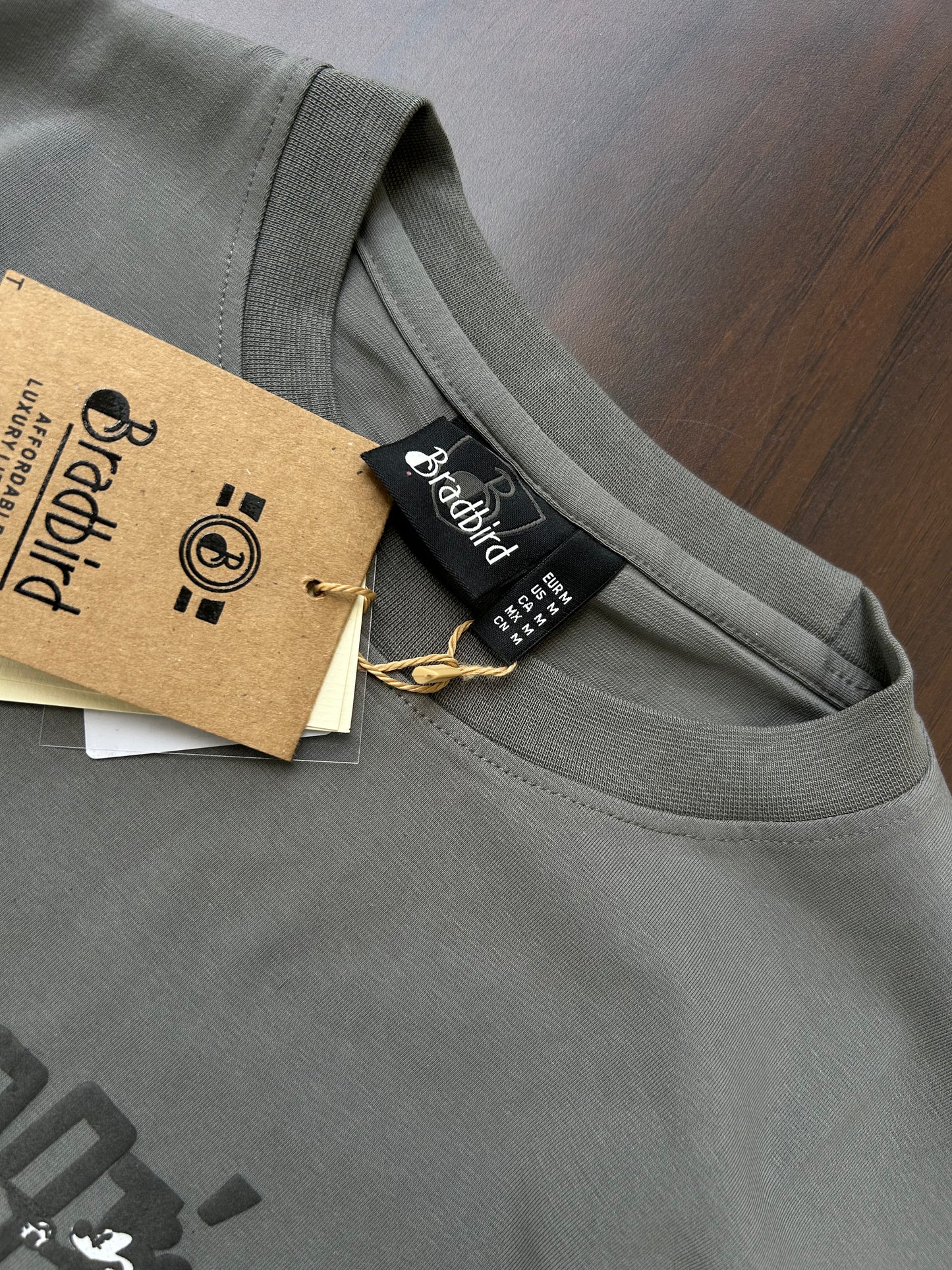 Bradbird Steel Grey Tee
