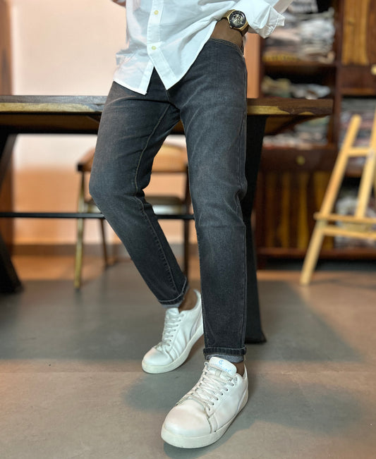 Bradbird Washed Charcoal Jeans