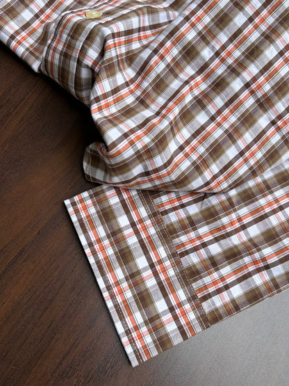 Bradbird Classic Brown Checks Shirt