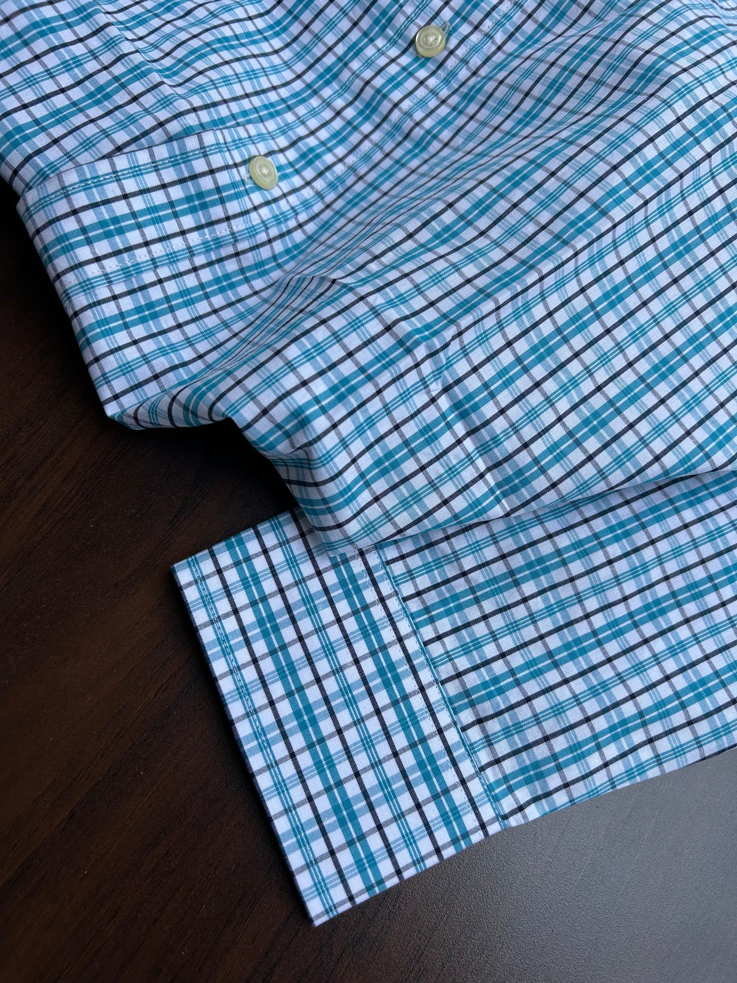 Bradbird Sky Blue Grid Checks Shirt
