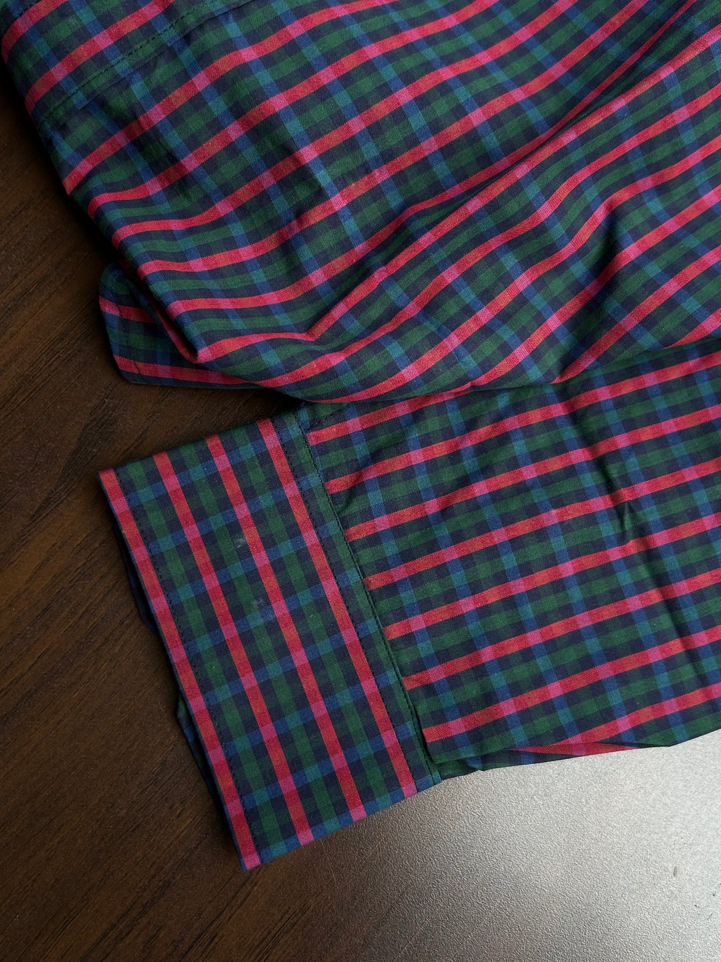 Bradbird Men’s Multicolor Checkered Button-Down Shirt