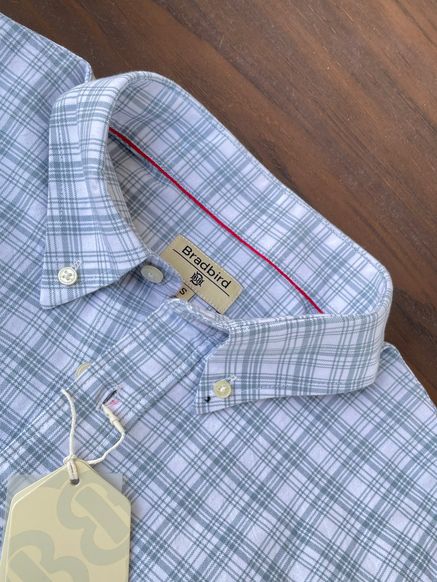 Blue Oxford Checks Shirts by Bradbird | Classic Style & Premium Quality