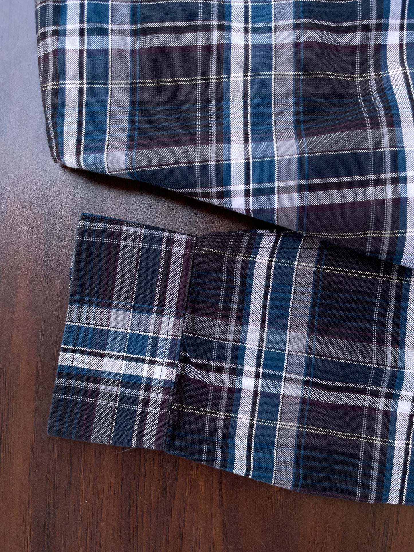 Navy-Blue Oxford Checks Shirts by Bradbird | Classic Style & Premium Quality