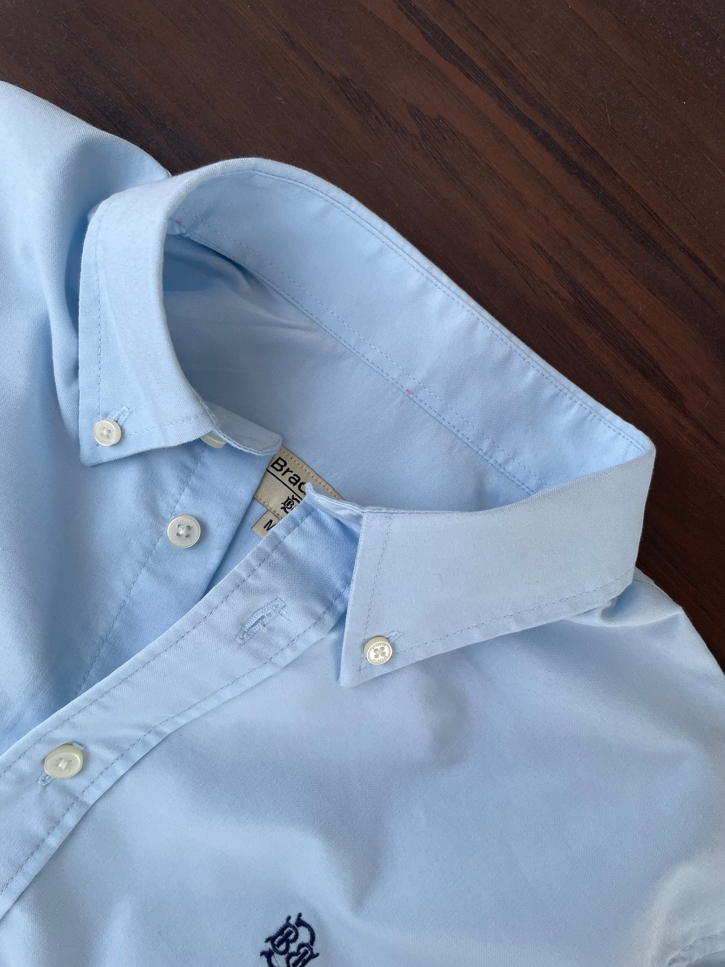 Bradbird Essential Sky Blue Oxford Shirt - Formal & Casual Wear for Men