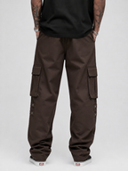 Straight Fit Cargo Pants - Urban Streetwear Lowers