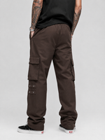 Straight Fit Cargo Pants - Urban Streetwear Lowers