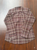 Earthy Brown & Rust Checked Shirt | Premium Cotton Shirt | Bradbird