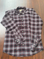 Premium Charcoal Plaid Long Sleeve Shirt | Bradbird