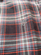 Premium Charcoal Plaid Long Sleeve Shirt | Bradbird