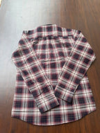 Off-White & Navy Checked Shirt | Premium Cotton Casual Shirt | Bradbird