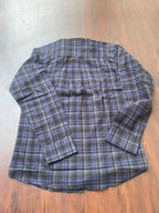 Royal Blue & Navy Checked Shirt | Premium Cotton Shirt | Bradbird