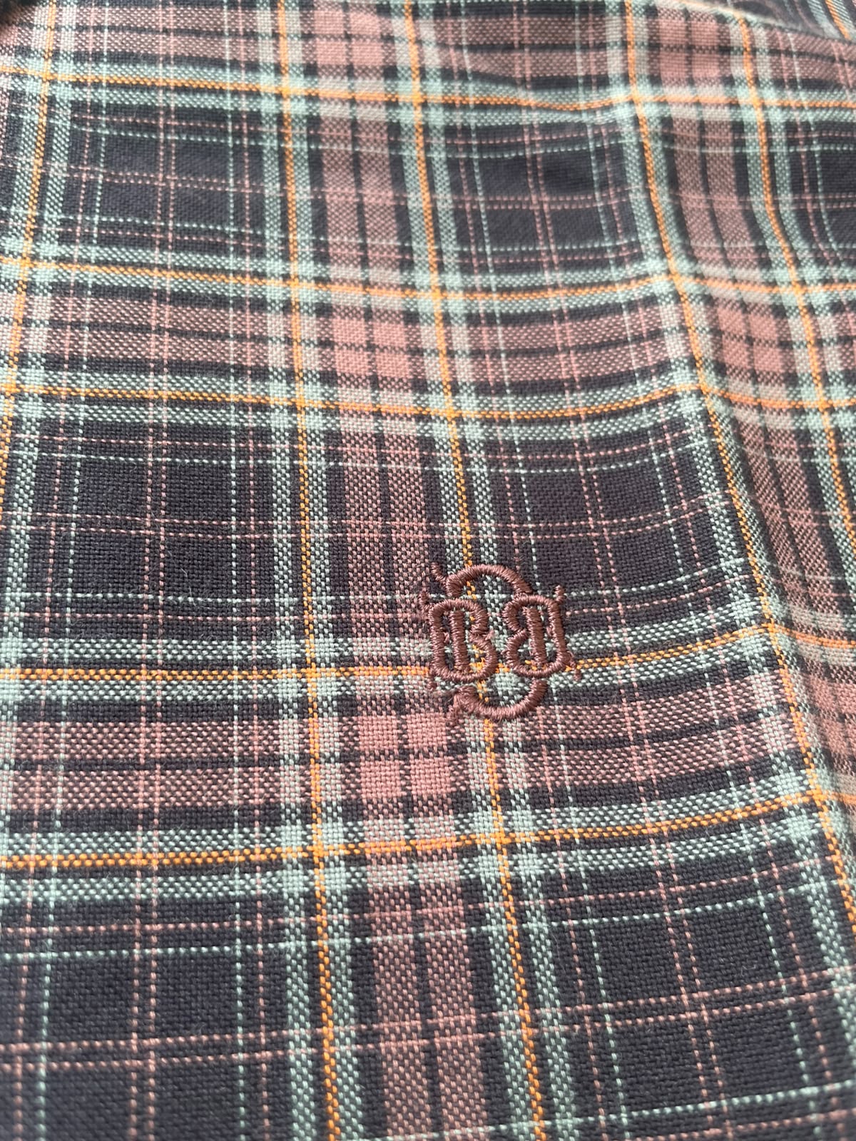 Dark Plaid Checked Shirt | Premium Casual Cotton Shirt | Bradbird